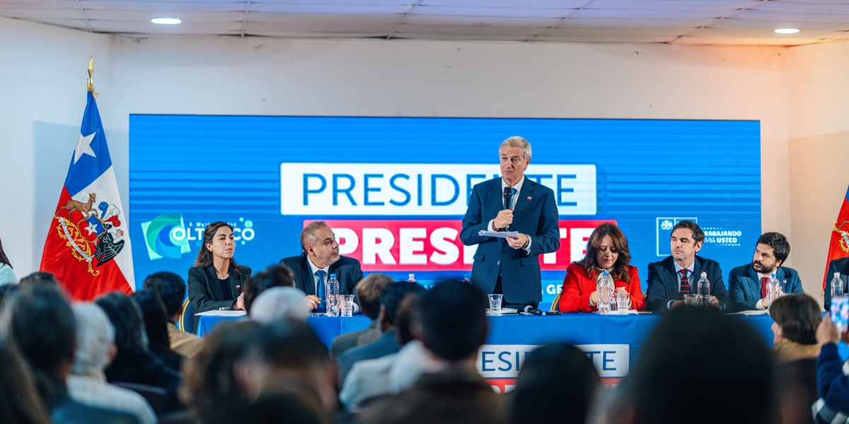 Presidente José Antonio Kast participa en diálogo ciudadano en Coltauco dentro de la iniciativa 