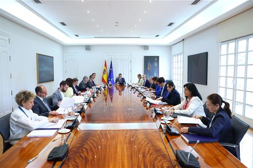 España: Pedro Sánchez preside la reunión del Consejo de Seguridad Nacional