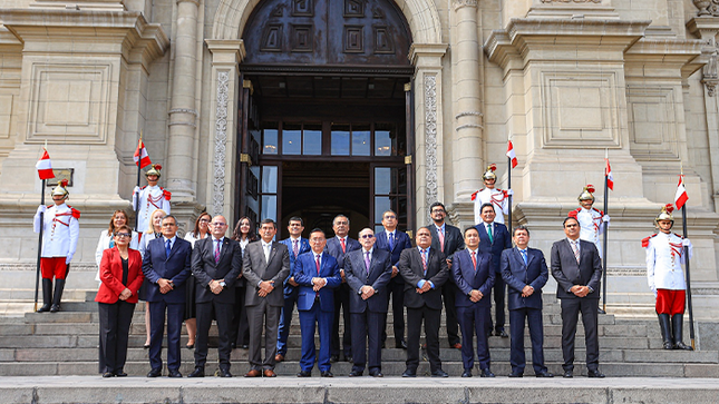 El presidente de la República peruano saludó voto de confianza del Congreso y reafirmó compromiso de seguir trabajando por el país