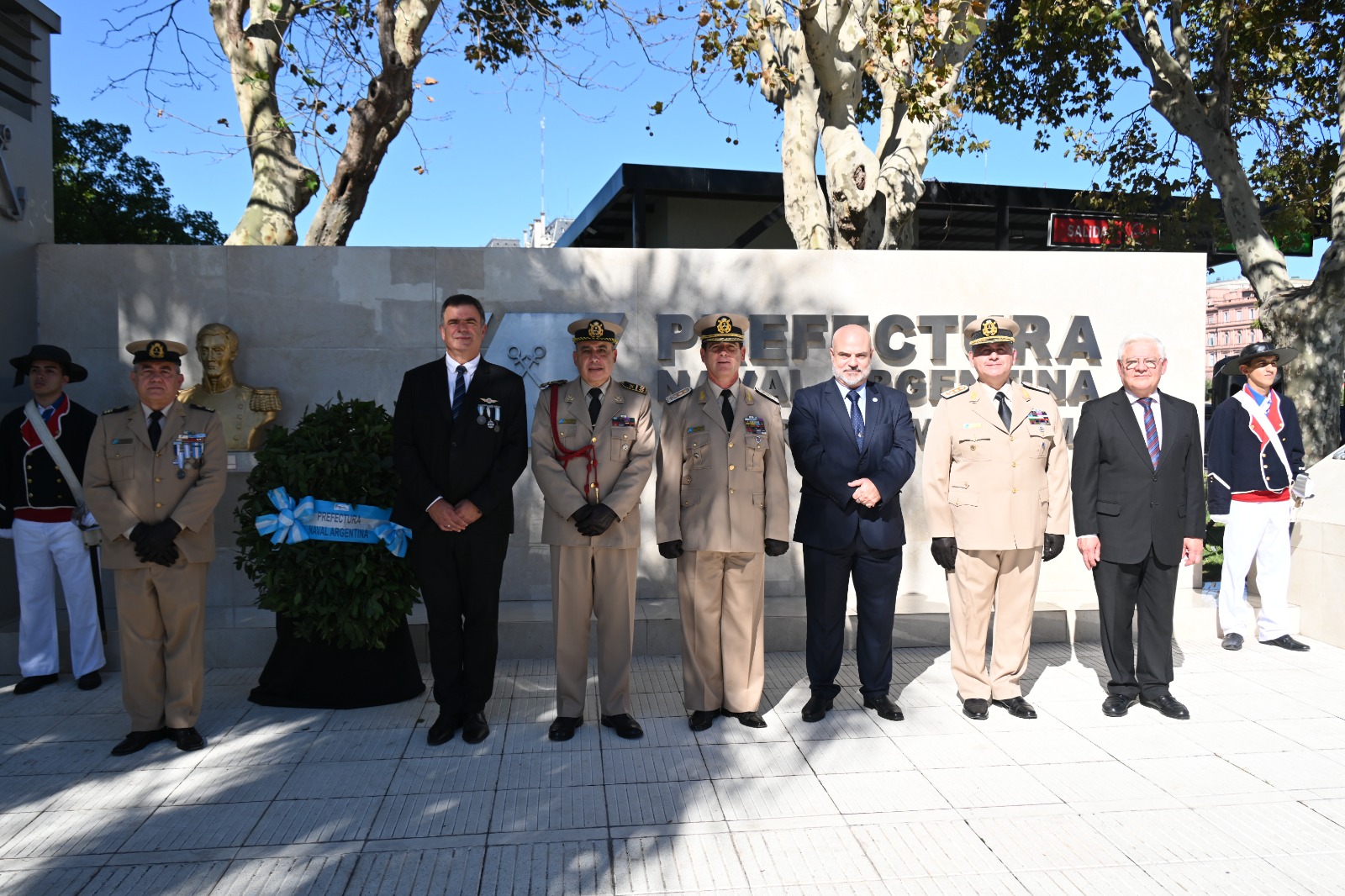 249° aniversario del natalicio de Martín Jacobo Thompson: homenaje al primer prefecto nacional naval