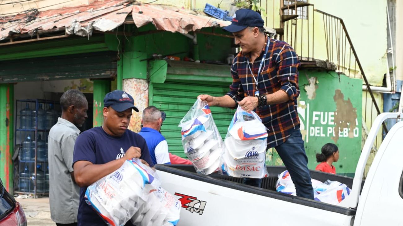 DASAC distribuye alimentos y pone en marcha operativos de respuesta rápida para familias afectadas por inundaciones