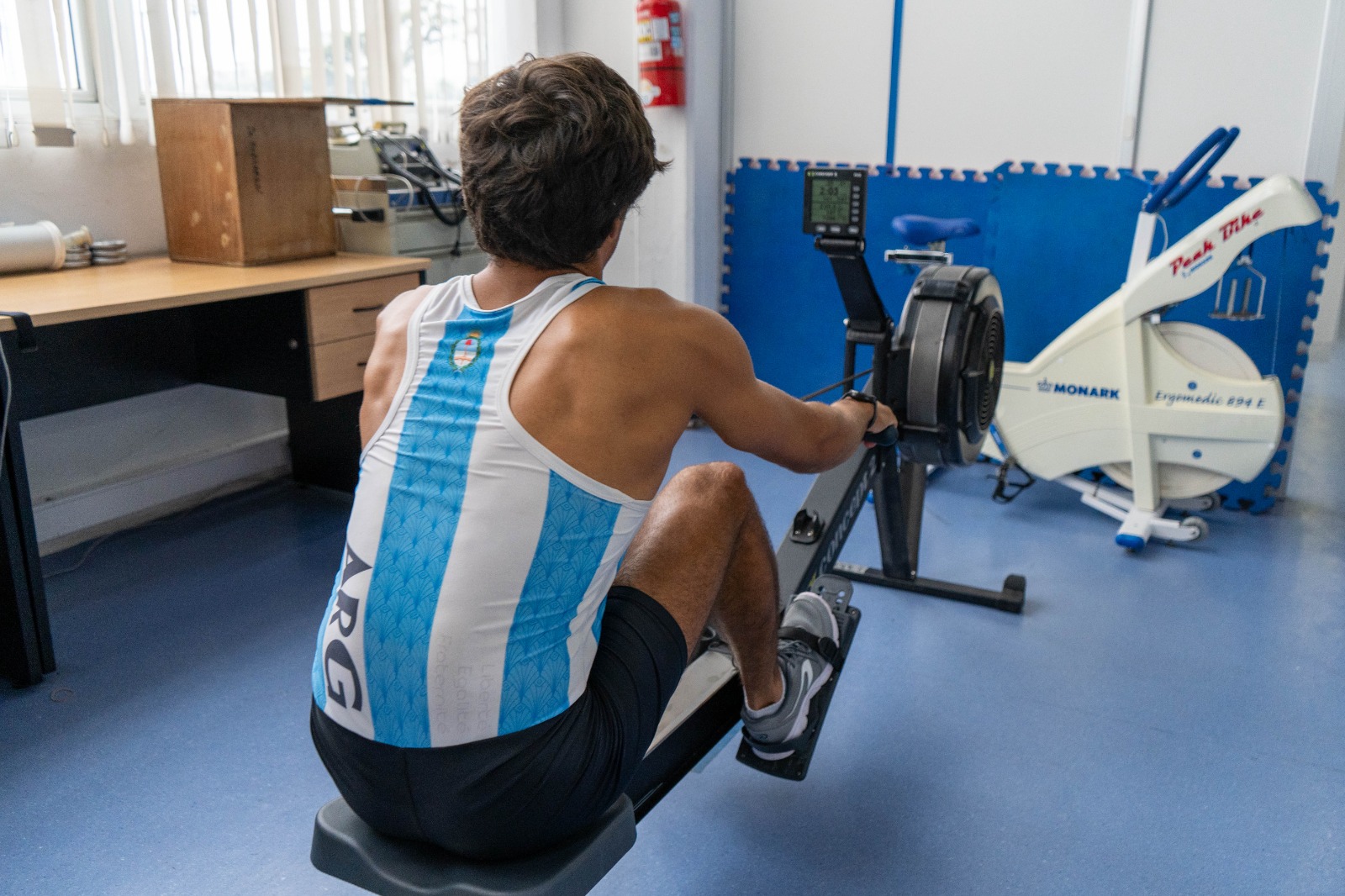 Evaluaciones al seleccionado de remo en el CeNARD