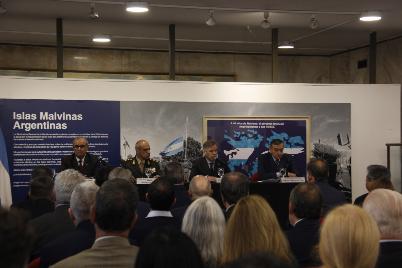 SIGEN organizó una jornada dedicada a veteranos de Malvinas, con eje en memoria, compromiso y soberanía