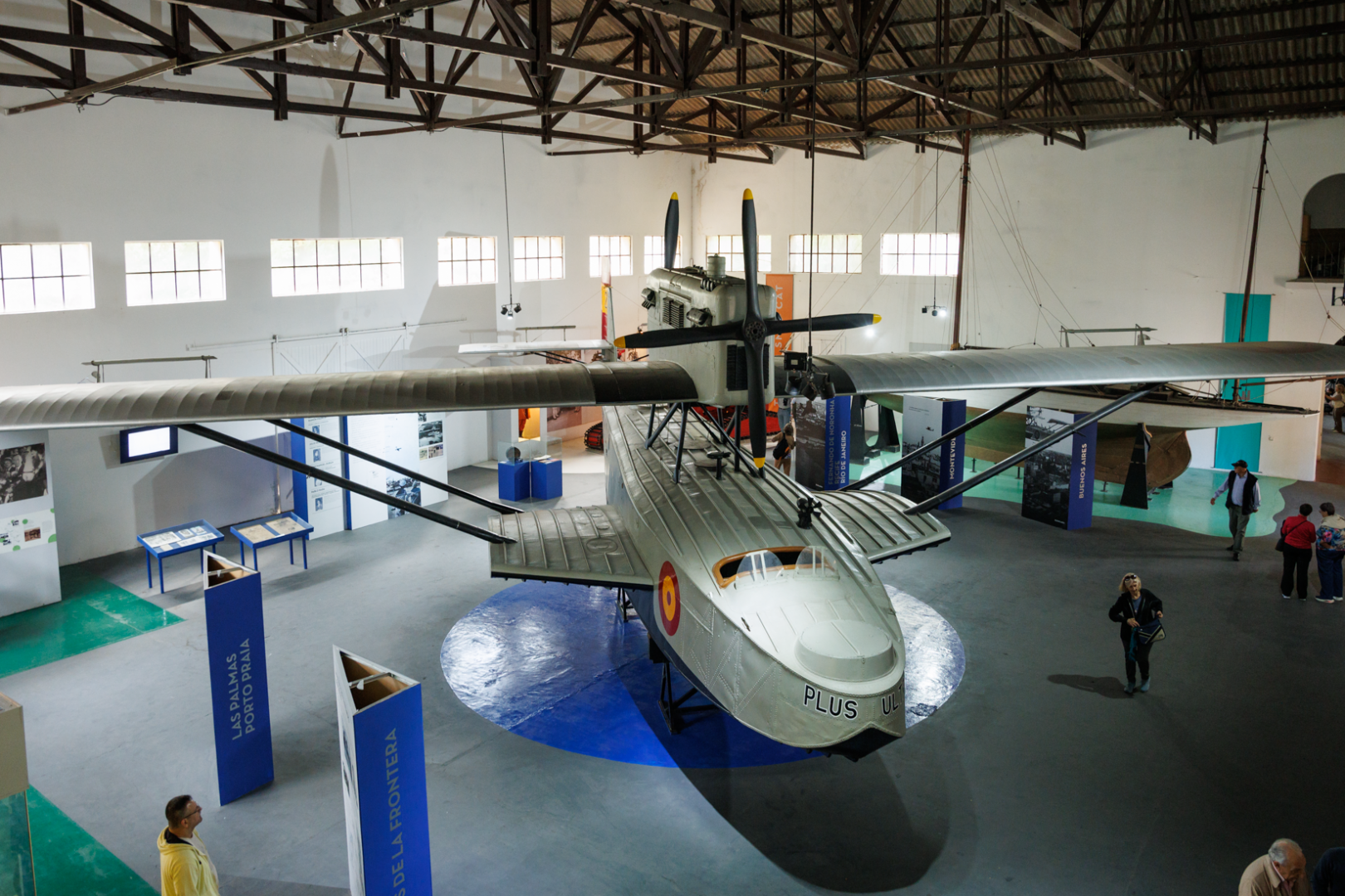 Cien años del primer vuelo transatlántico de la aeronave Plus Ultra