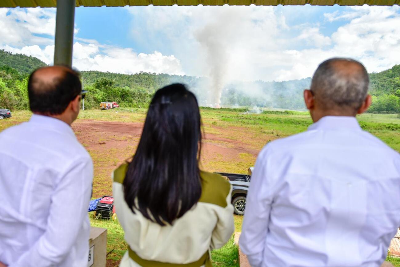 Ministerio de Interior y Policía de la República Dominicana incauta más de 10,000 fuegos artificiales