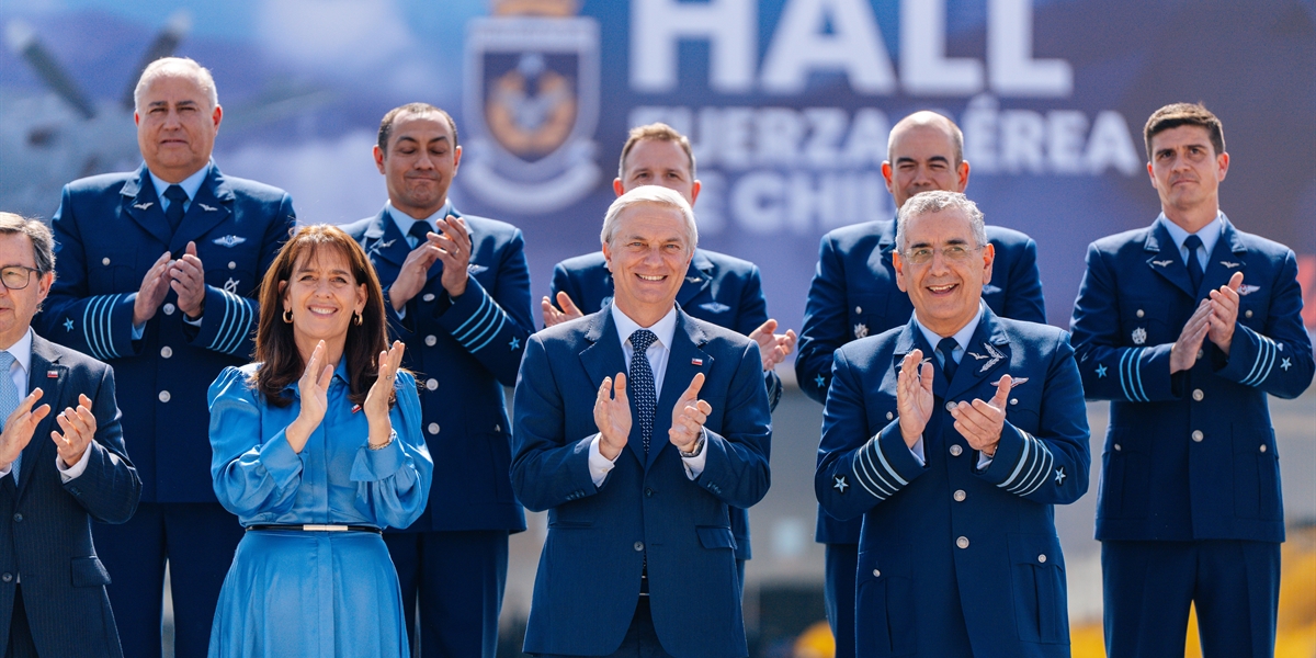 Presidente José Antonio Kast encabeza inauguración de la Feria Internacional del Aire y del Espacio (FIDAE)