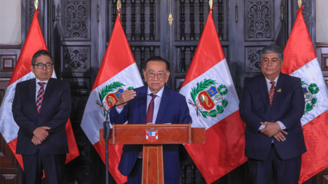 Perú: Presidente de Perú afirmó que se trabaja en todo el país y se reportan buenos resultados
