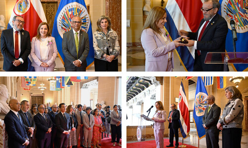 Costa Rica asume la Presidencia del Consejo Permanente de la OEA