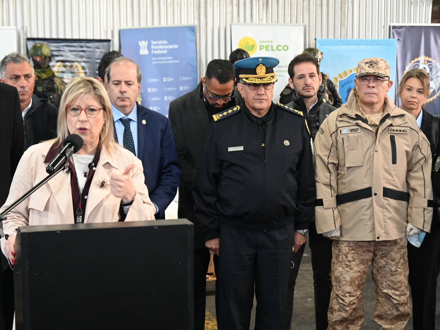 Prefectura Naval Argentina participó en quema de drogas