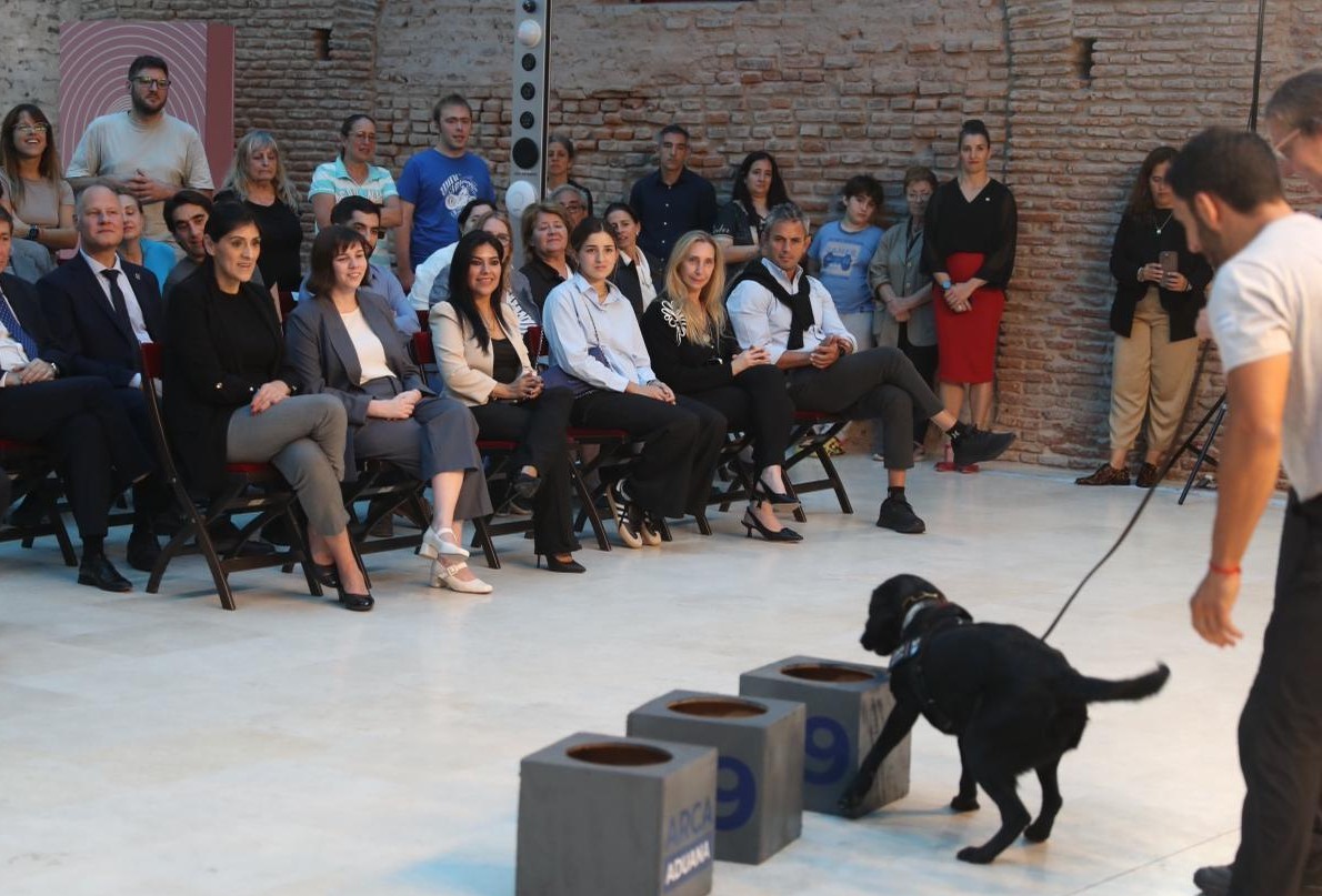 Secretaria general de la Presidencia participó en la demostración “La Unidad K9 en el Museo”