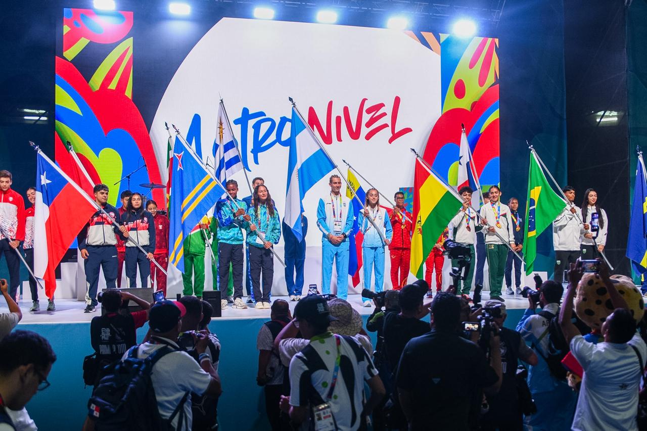 Argentina finalizó tercera en los Juegos Suramericanos de la Juventud