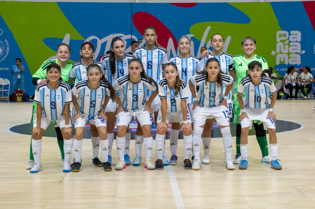 Argentina 2026: dos nuevas medallas en Futsal para la delegación albiceleste
