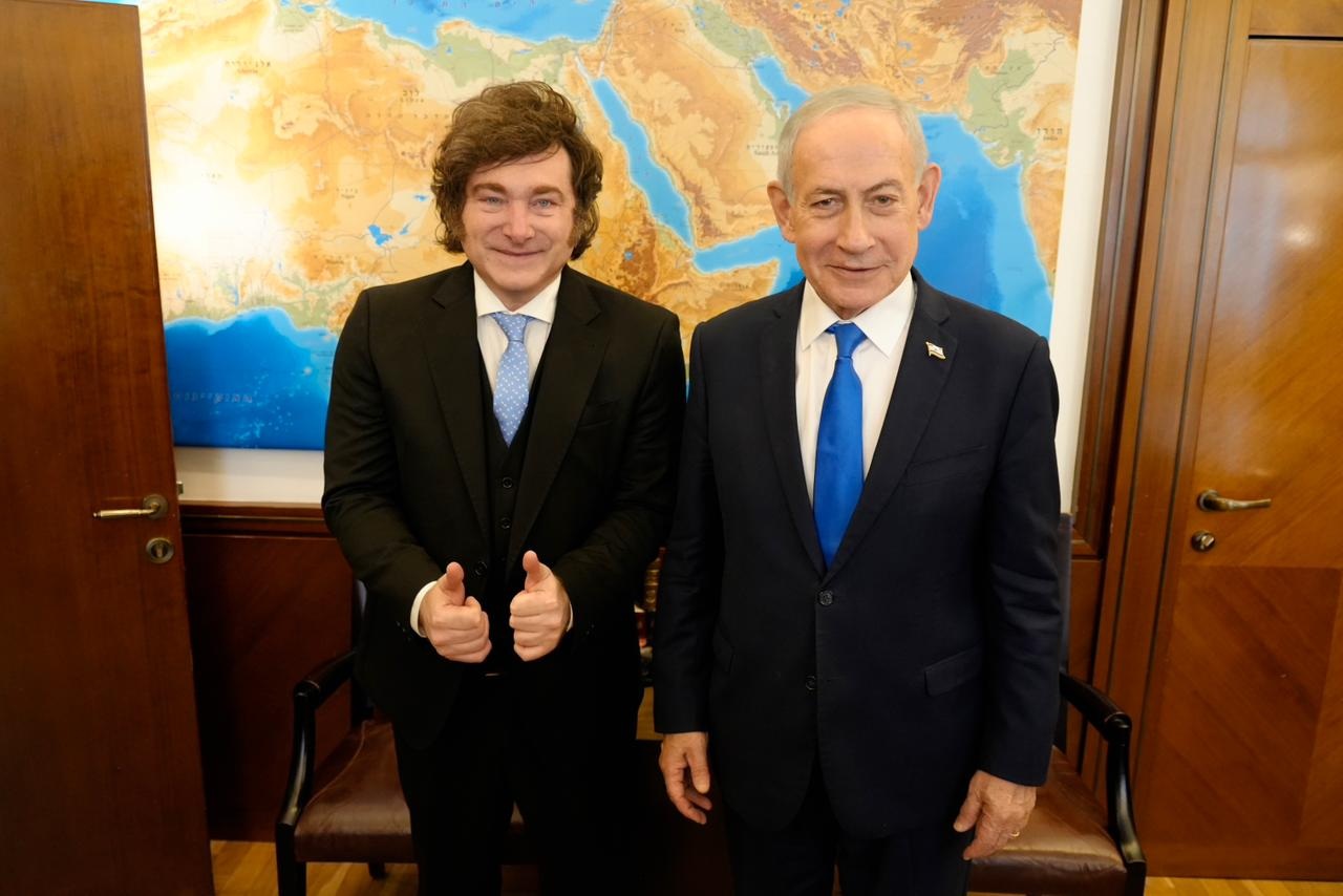 Presidente de la República argentino se reunió con el primer ministro de Israel