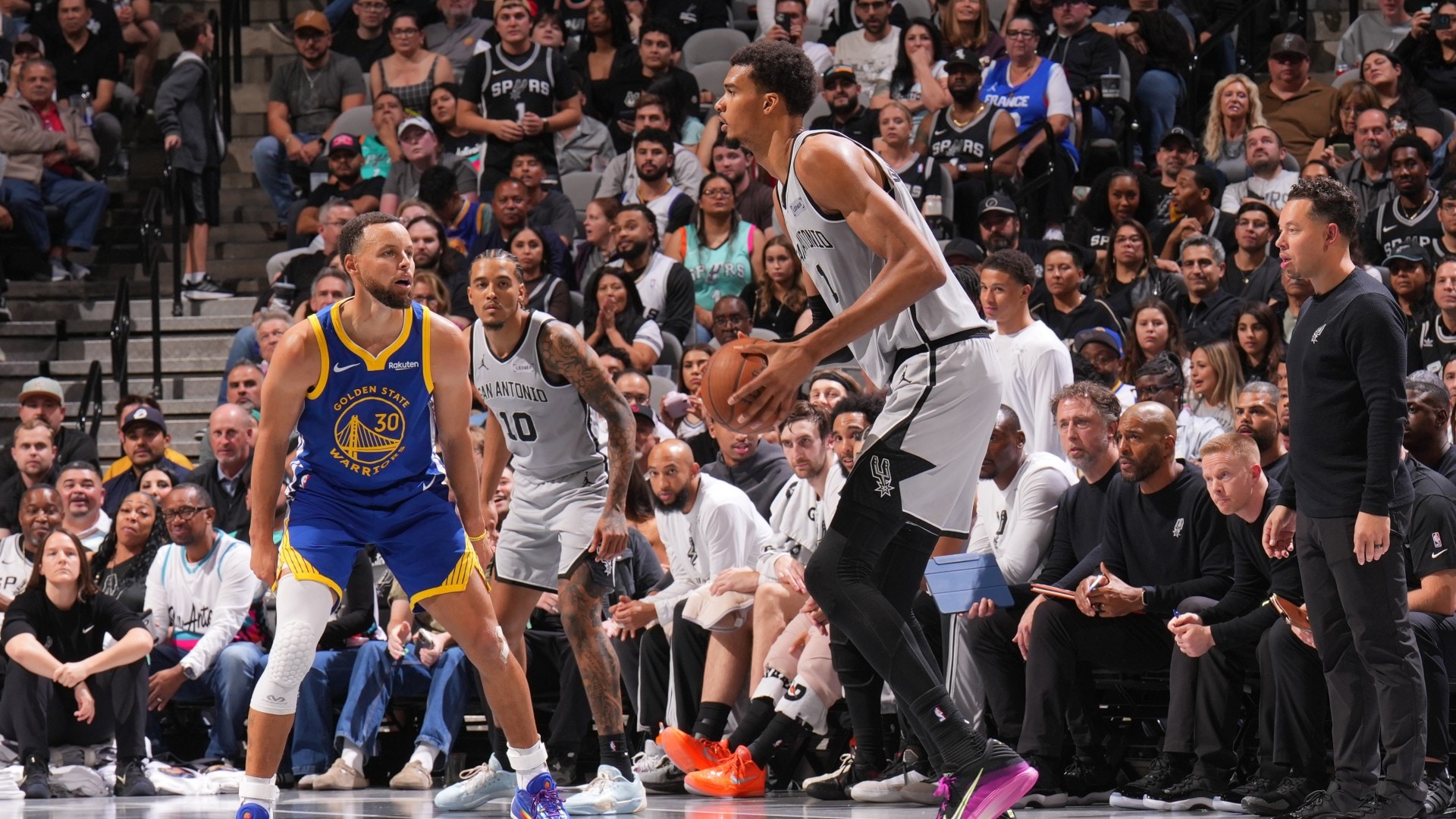 Stephen Curry cambió el juego; ahora ve ese cambio en Victor Wembanyama