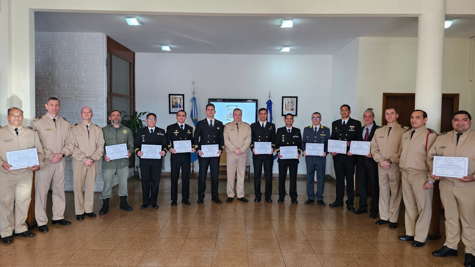 Prefectura Naval Argentina concluye nueva edición del Curso Guardacostas