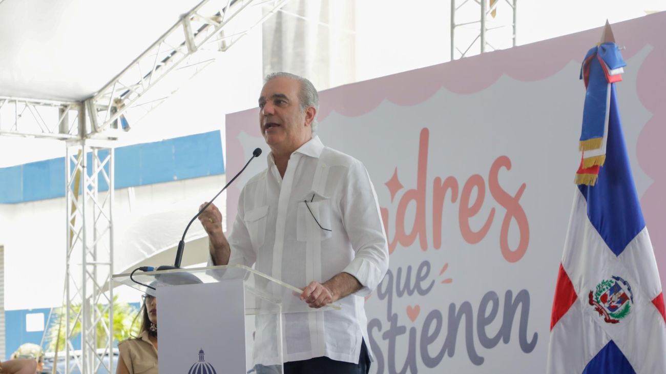 Abinader destaca el sacrificio y la fortaleza de las madres dominicanas durante jornada nacional Madres que Sostienen