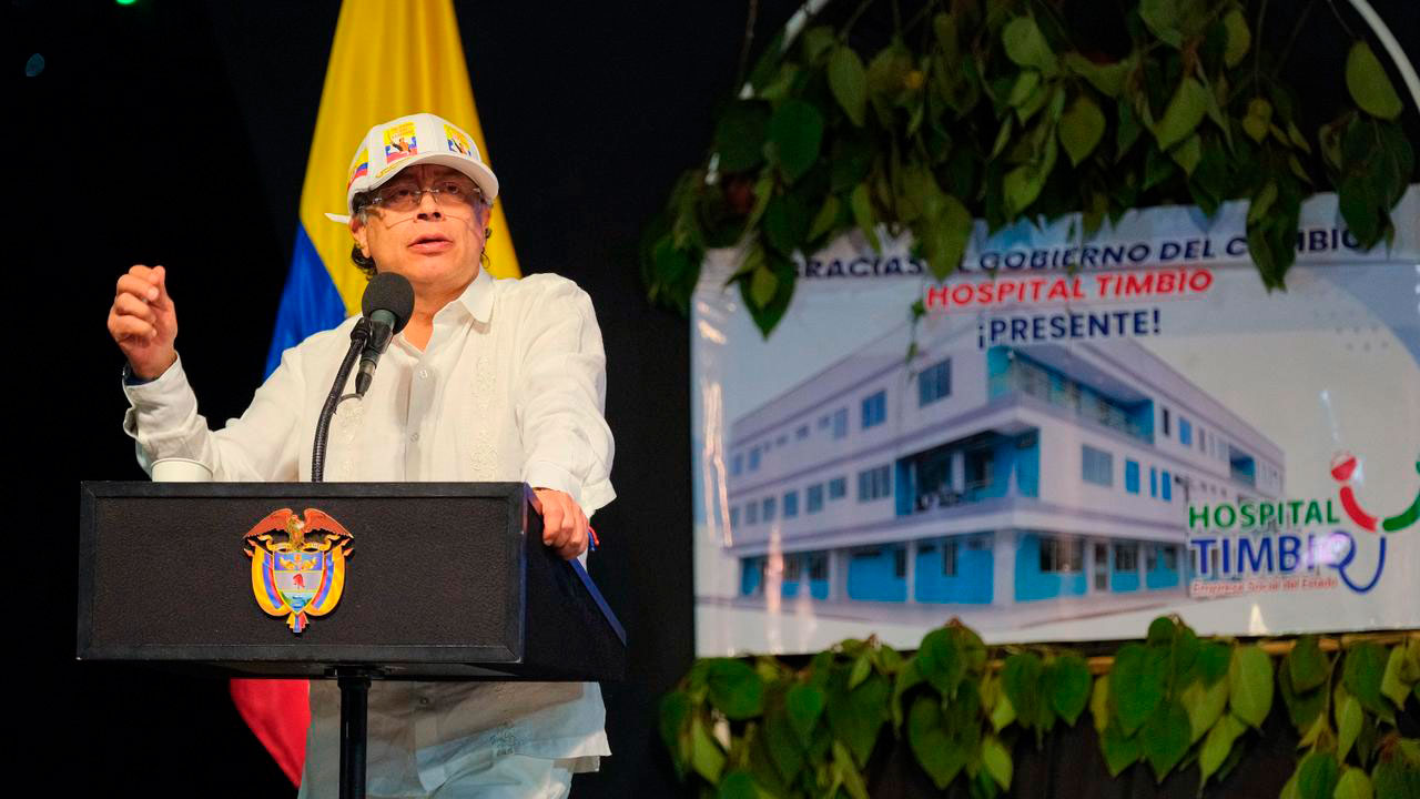 Presidente de la República colombiano destaca inversiones por más de $323.000 millones en salud para el Cauca y anuncia decisiones frente a las EPS