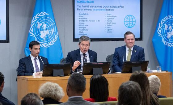 Estados Unidos anuncia 1.800 millones de dólares adicionales para operaciones humanitarias lideradas por la ONU