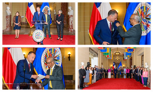 Embajador de Chile ante la OEA presenta credenciales