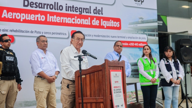 Presidente Balcázar anuncia obras para Loreto, Perú en el marco de la integración nacional