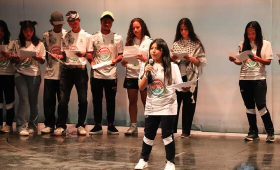 Niñas, niños y adolescentes en situación de calle reivindican sus derechos en un torneo internacional de fútbol