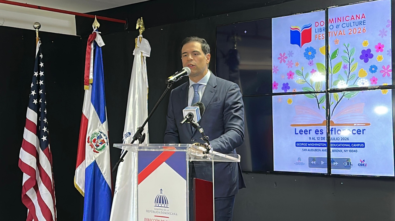 Ministro de Cultura de la República Dominicana Roberto Salcedo anuncia Dominicana Libro & Culture Festival en Nueva York 2026