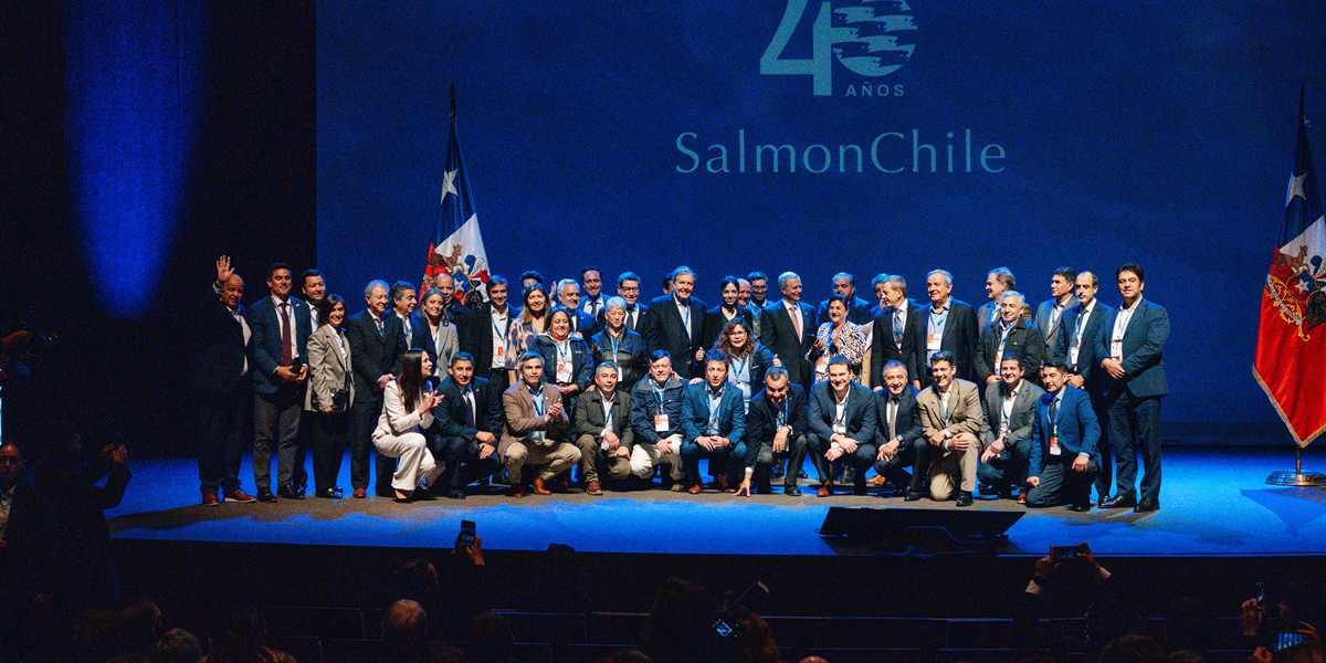 El presidente de la República chileno participa en Salmón Summit 2026