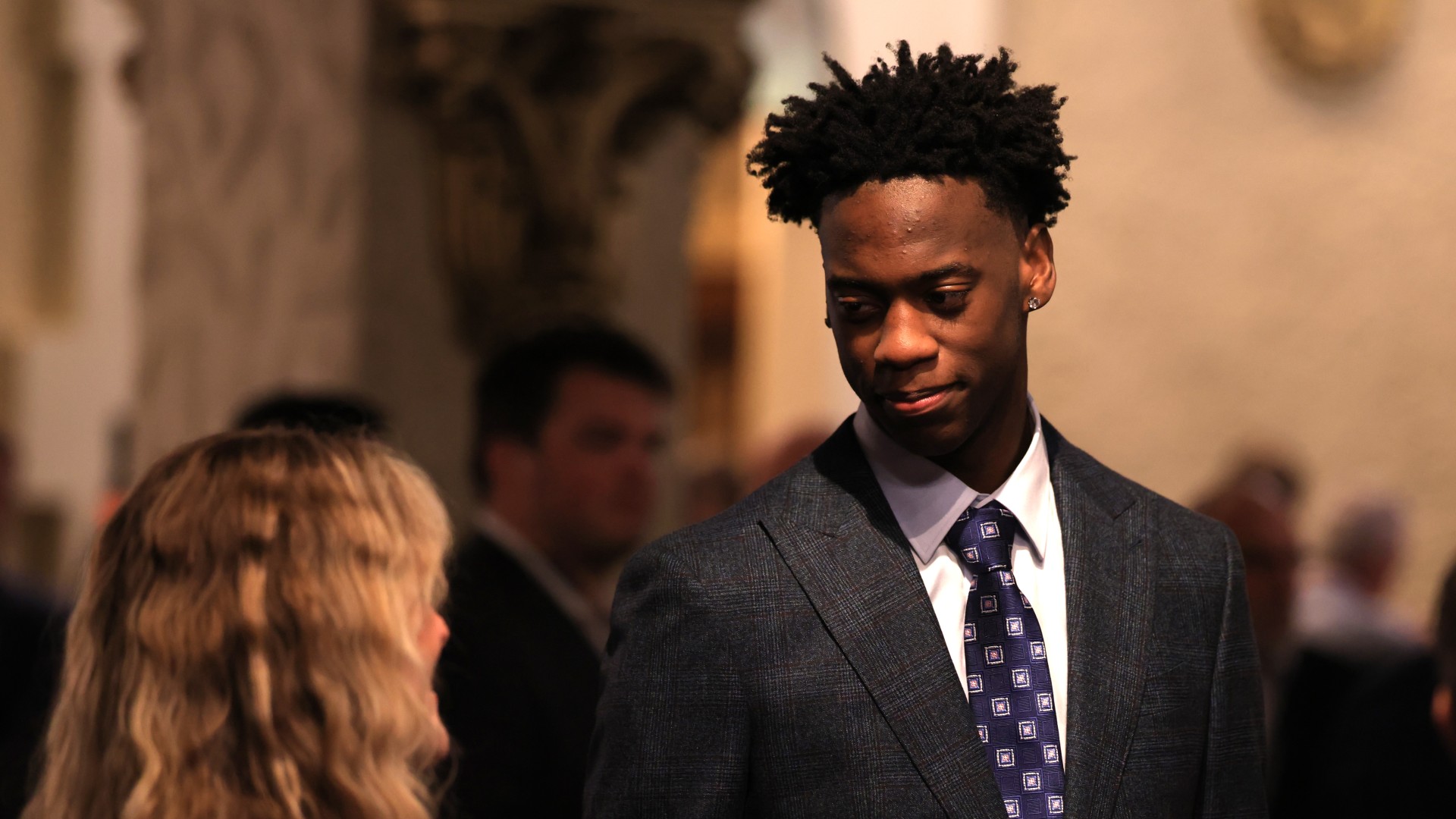 AJ Dybantsa espera la lotería del Draft de la NBA para 2026 y su futuro