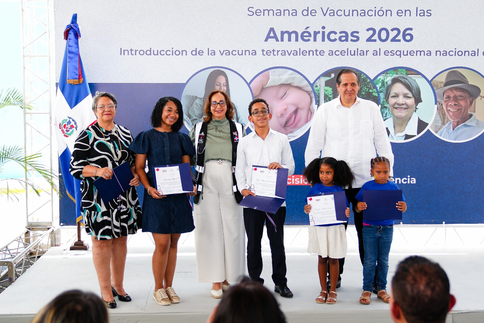 Ministerio de Salud refuerza esquema de vacunación infantil con vacuna tetravalente acelular