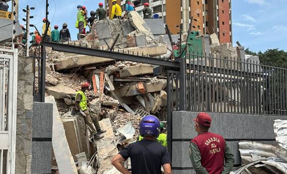 Más de mil rescatistas internacionales se despliegan en Venezuela con ayuda de la ONU