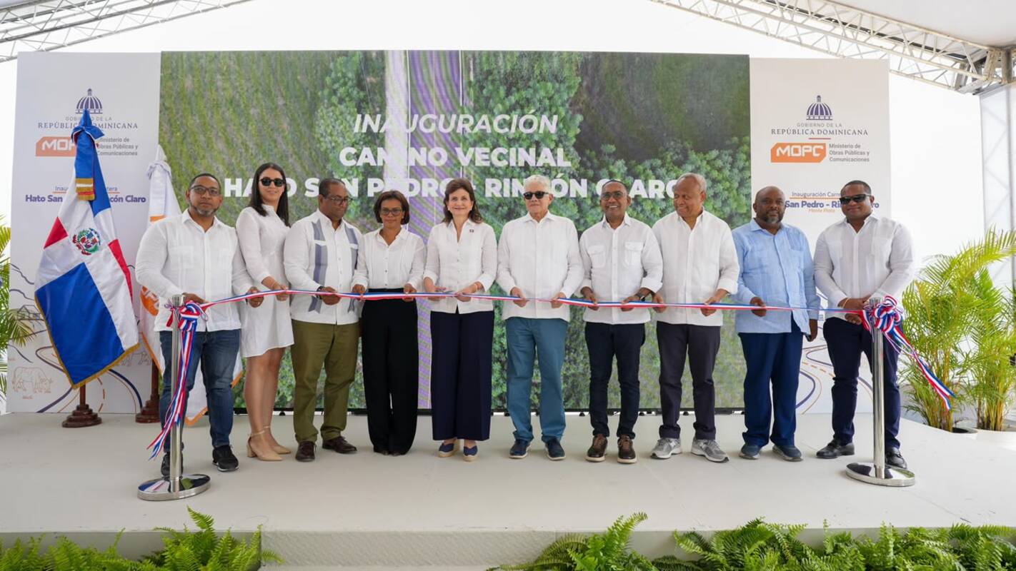 Vicepresidenta Raquel Peña desarrolla agenda en Monte Plata, República Dominicana, centrada en la juventud, la producción y el desarrollo comunitario