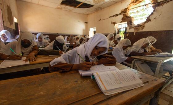 93 millones de niños siguen fuera de la escuela por conflictos y crisis