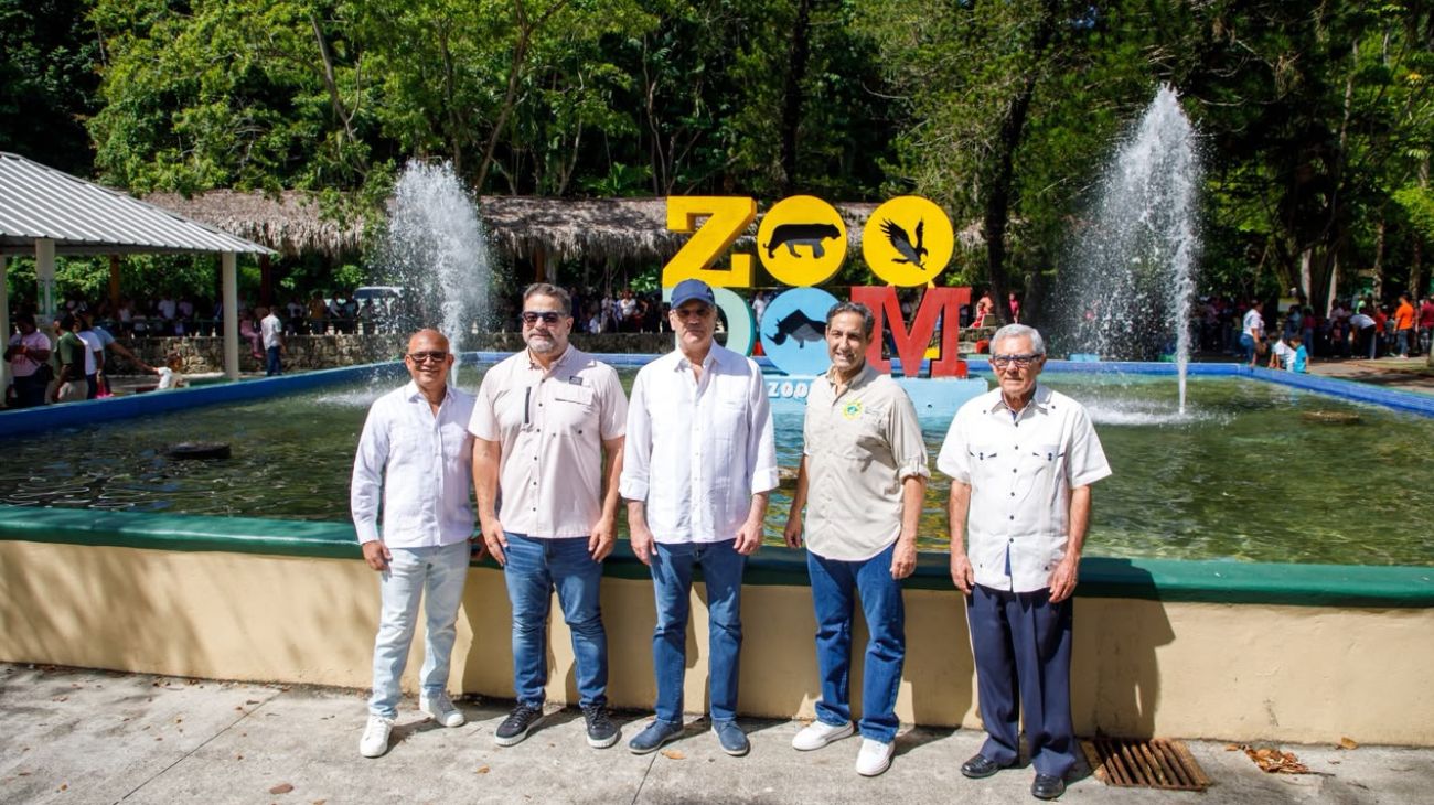 Presidente Abinader visita el Zoológico Nacional tras más de 20 años sin la visita de un mandatario