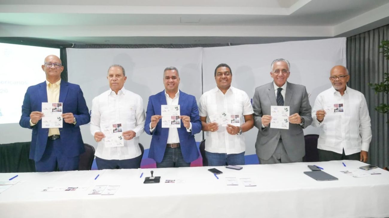 INPOSDOM y Comité Organizador presentan emisión postal oficial dedicada a los Juegos Centroamericanos y del Caribe Santo Domingo 2026, República Dominicana