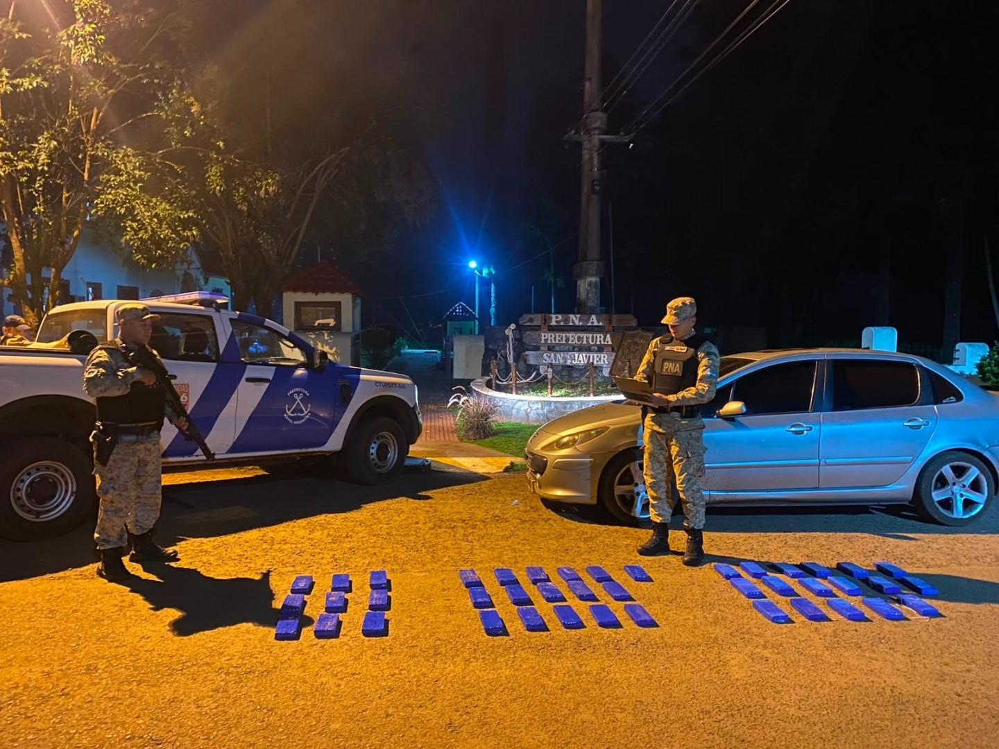 Prefectura secuestró más de 27 kilos de droga en Misiones, Argentina