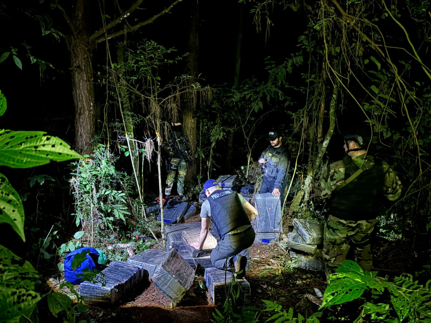 Prefectura secuestró más de 600 kilos de droga en fronteras