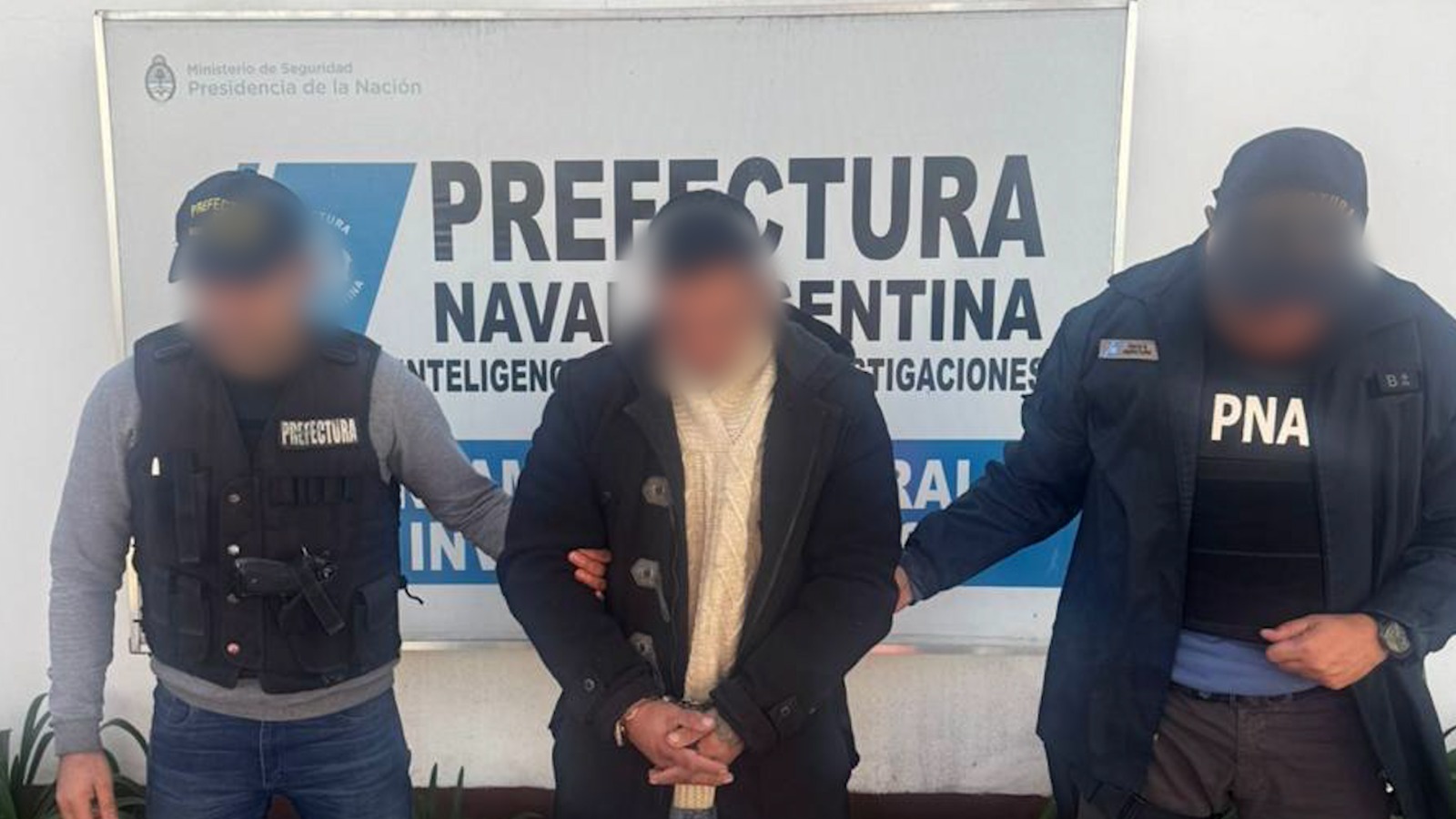 Prefectura capturó a un prófugo de la justicia en Lanús, Argentina