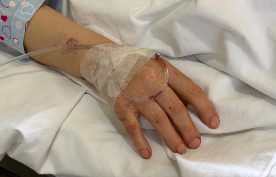 Recé para no perder la vista y solo pienso en volver con mis pacientes