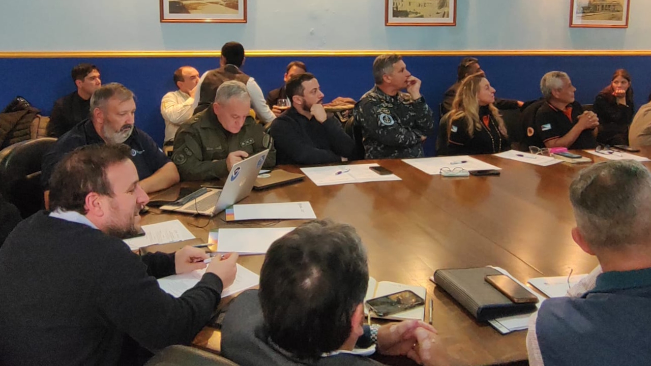 El Ministerio de Defensa participó en la segunda reunión de preparación ante el fenómeno de El Niño en Corrientes, Argentina