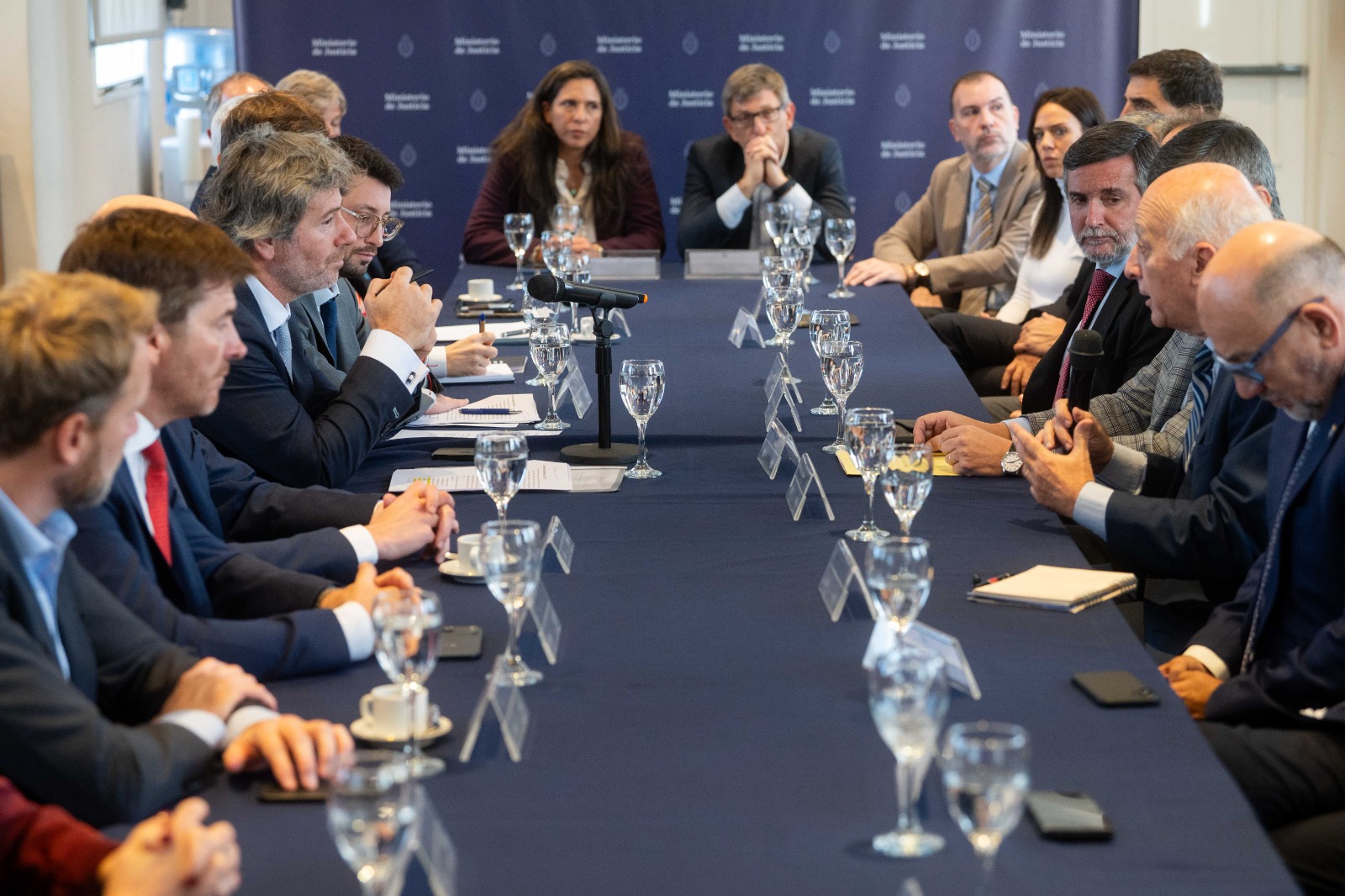 Mahiques se reunió con actores del sistema de justicia para analizar la implementación del Código Procesal Penal Federal y reformas legislativas