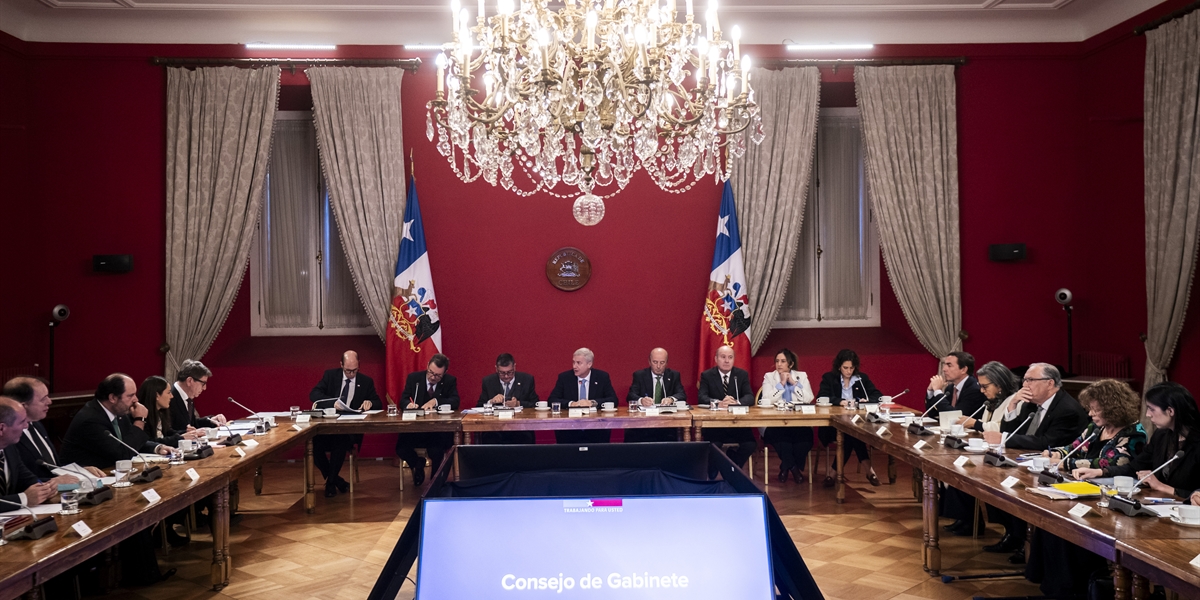 Kast encabeza quinto Consejo de Gabinete sobre reactivación económica y empleo