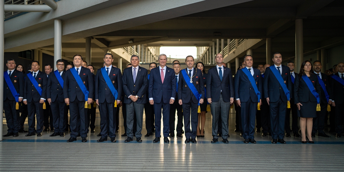 José Antonio Kast encabeza la ceremonia por el 93 aniversario de la PDI