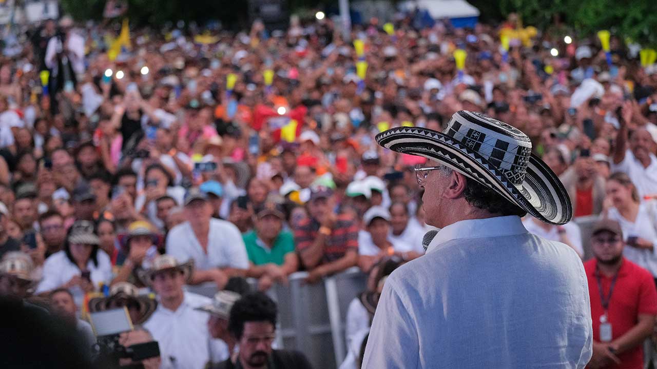 Petro reitera propuesta de un pacto entre iguales por la vida entre Colombia y Estados Unidos