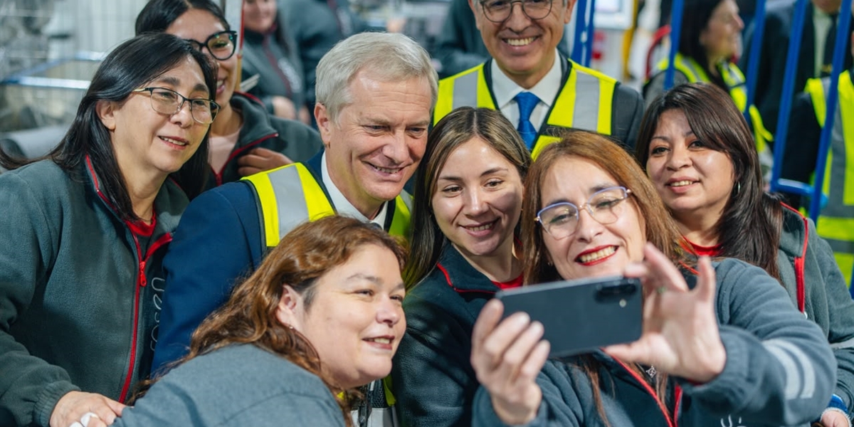 José Antonio Kast visita empresa Rosen en Temuco, Chile