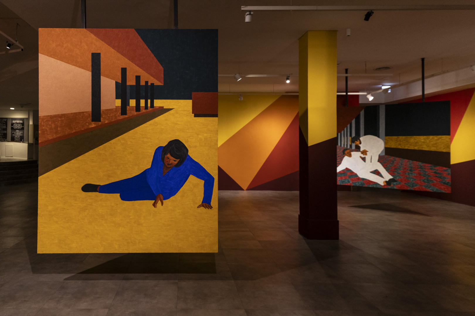 Se inauguraron nuevas muestras de artes visuales en el Borges