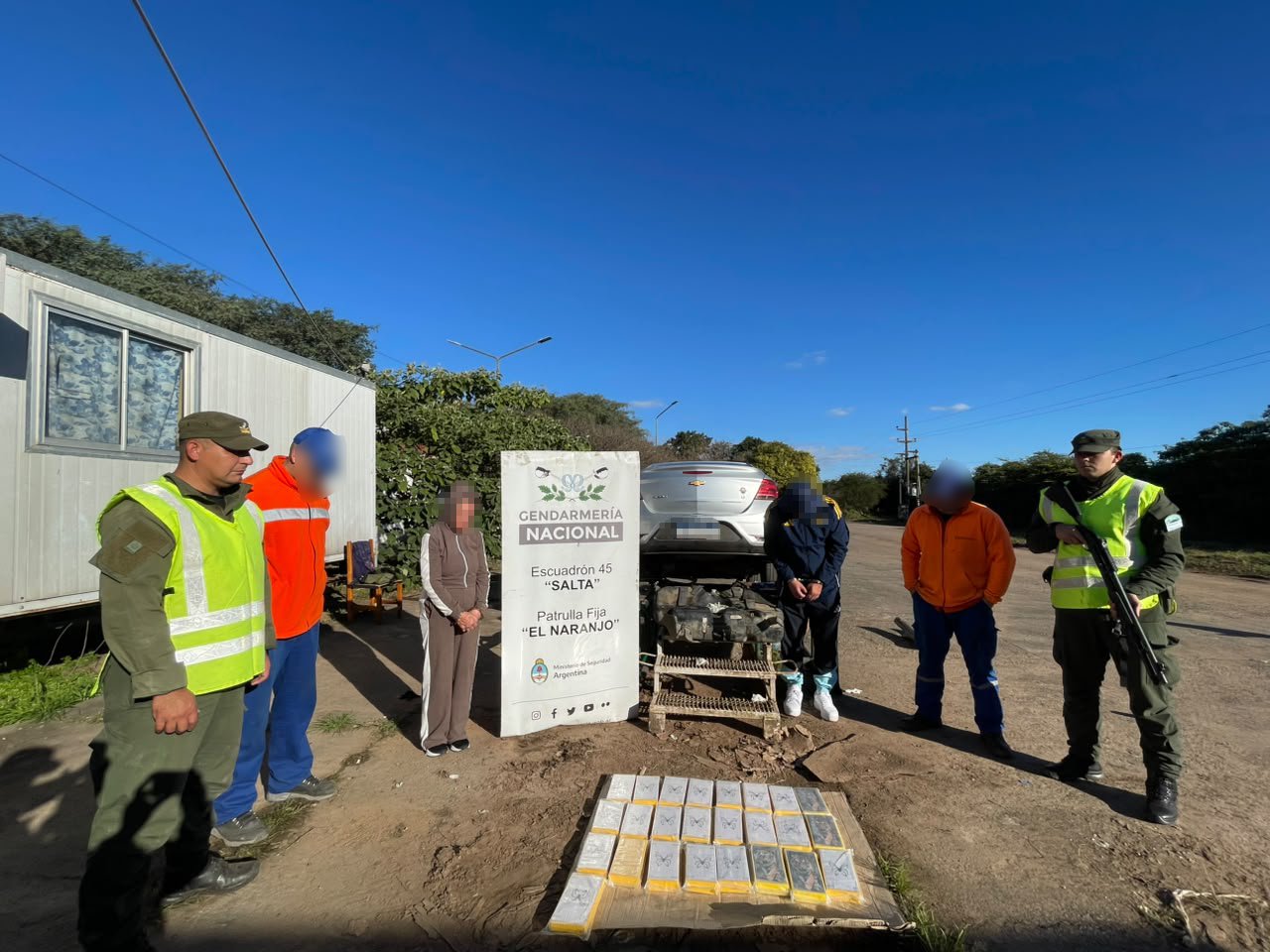 Salta, Argentina: 27 kilos de cocaína sumergidos dentro del tanque de combustible de un auto