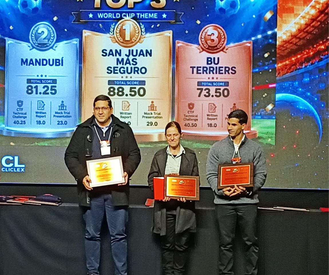 Prefectura obtuvo el segundo lugar en una competencia internacional