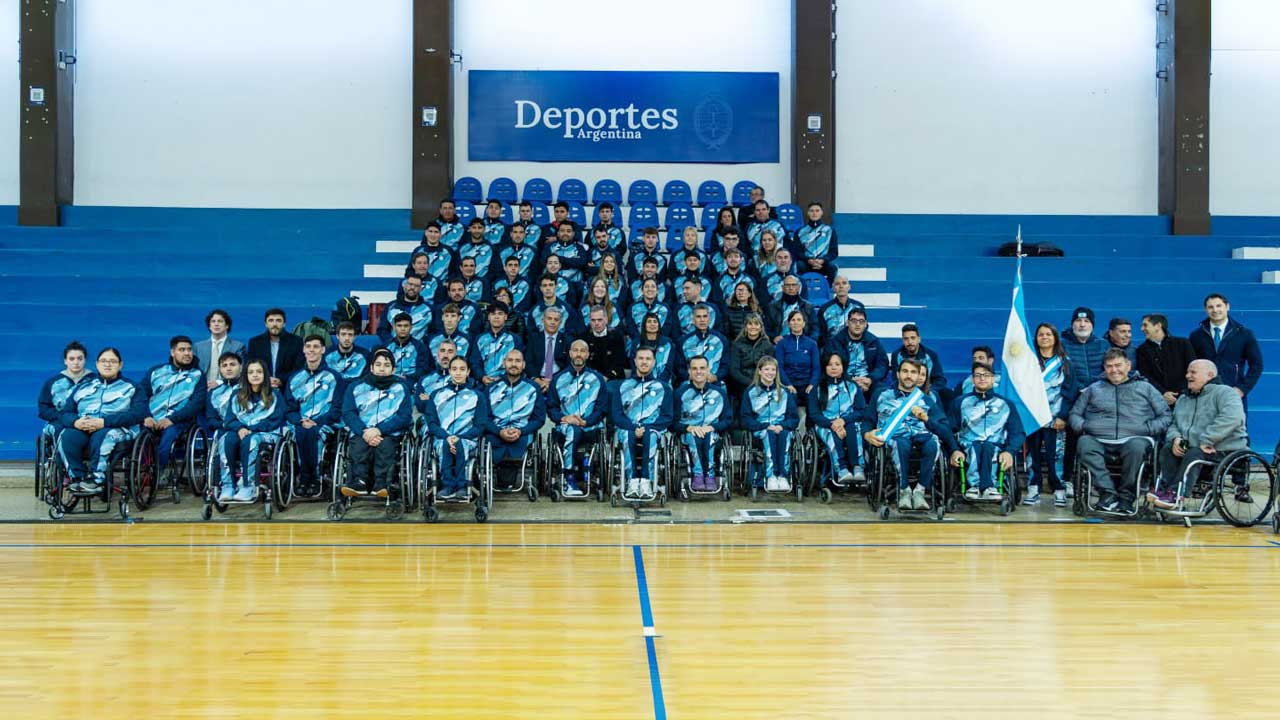 Juegos Parasuramericanos: Argentina despidió a su delegación