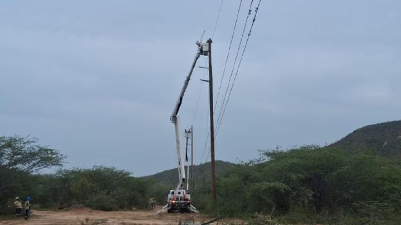 ETED restablece el servicio de transmisión eléctrica hacia Jimaní, República Dominicana