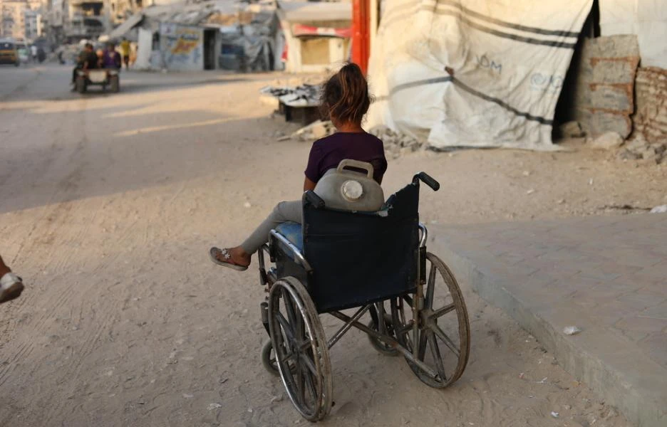 Niños y niñas, afectados de forma desproporcionada por el deterioro de las condiciones de vida en Gaza